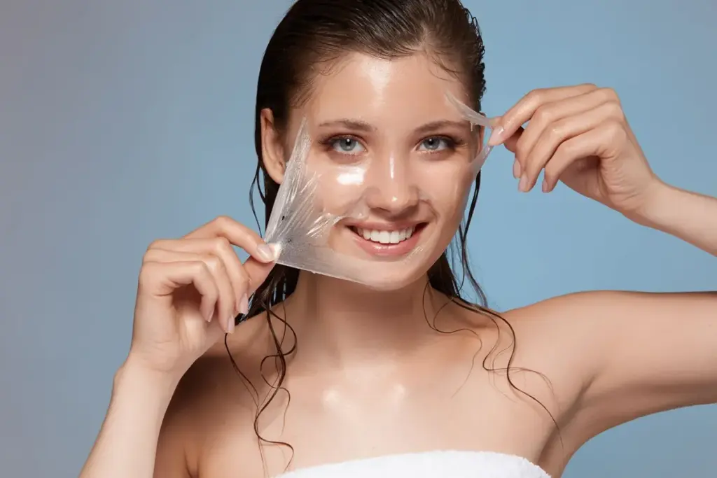 A women receiving Chemical Peels Treatments at Brandish Clinic Facial and Skin Rejuvenation in La Jolla, California